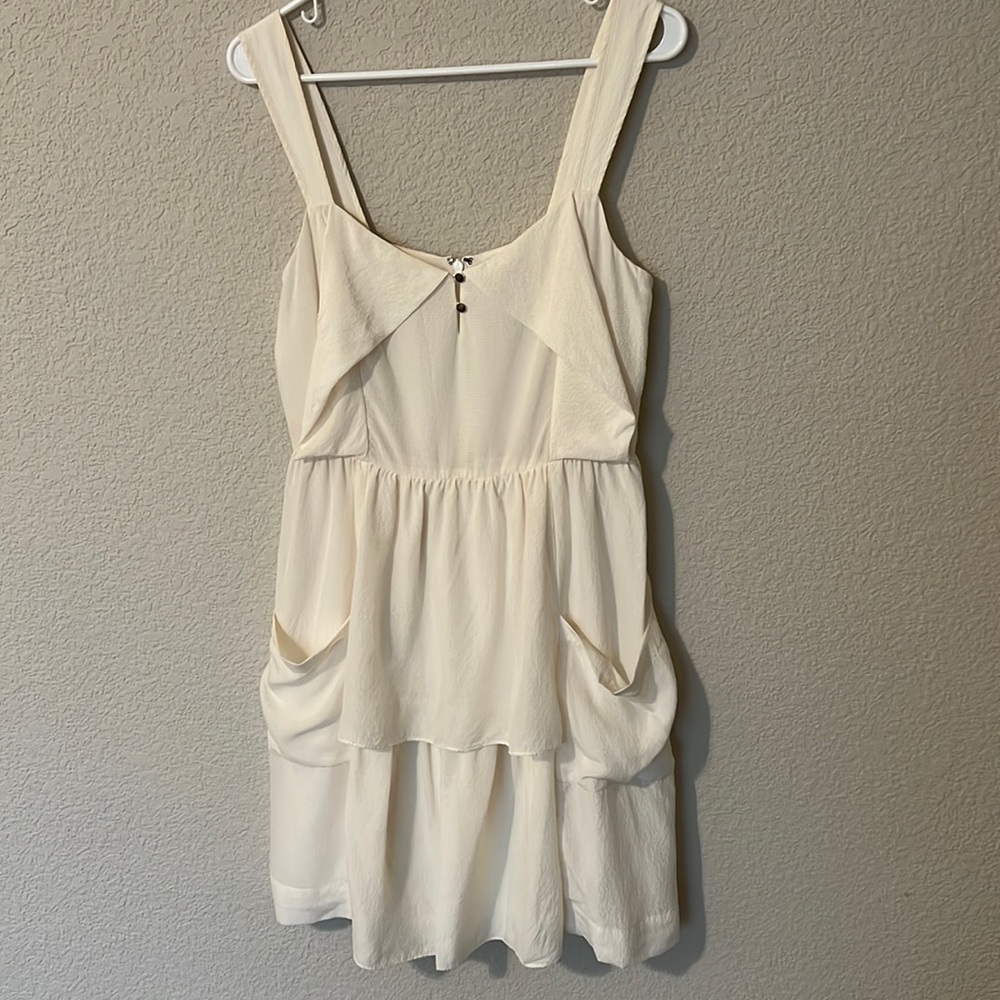 Banana republic heritage collection silk apron dress size 6
